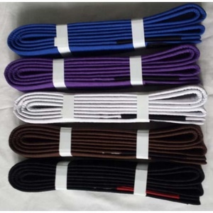 เข็มขัดยิวยิตสูขายส่ง เข็มขัด BJJ แบบกำหนดเองจำนวนมาก ผู้ผลิตและจำหน่ายอุปกรณ์ศิลปะการต่อสู้ ทักวันโด คาราเต้ ยูโด ผ้าฝ้าย 100% น้ำหนักเบา - Product Image 5