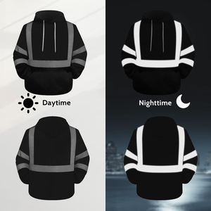 เสื้อฮู้ดดี้สำหรับเจ้าหน้าที่รักษาความปลอดภัยแบบมืออาชีพ เนื้อผ้าหนา อุ่นสบาย พร้อมบริการพิมพ์ลายตามสั่ง สำหรับพนักงานจัดงานและเจ้าหน้าที่รักษาความปลอดภัย - Product Image 2