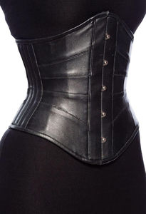 Tops Corsets Sans Coutures en Cuir Véritable pour Femmes, Respirants, Imperméables, Design Personnalisable, Tissu Tricoté, Service OEM - Product Image 4