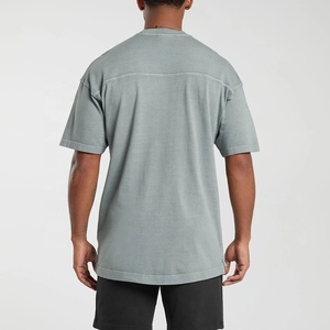T-shirts personnalisés 100 % coton pour hommes, blancs, amples, à manches longues, grandes tailles, imprimés formels pour garçons, en tissu tricoté - Product Image 5