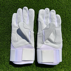 Guantes de Bateo de Cuero Rosa con Cierre de Gancho y Bucle, Duraderos, para Entrenamiento, Unisex, para Adultos, Ambidiestros - Product Image 5