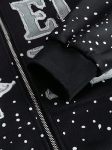 Traje Deportivo Personalizado para Hombre, Corte Ajustado, Ecológico, Algodón Lavado con Ácido, Bolsillos con Impresión Personalizada, Invierno - Product Image 2