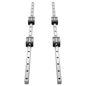 Kit Guida Lineare HGR20 2 Pezzi 1000mm Antiruggine in Acciaio ad Alta Precisione con 4 Blocchi di Scorrimento a Cuscinetti - Product Image 1