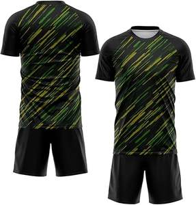 Uniforme de Fútbol de Último Diseño 100% Poliéster, Nuevo Estilo, Uniforme Profesional para Adultos, Calidad Premium, Color Personalizado, Logotipo Personalizado, 300g - Product Image 4