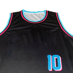 Maillots et shorts de basket-ball pour adultes Bsci, respirants, à séchage rapide, sans manches, écologiques, personnalisables - Product Image 4