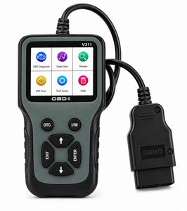 เครื่องสแกน OBD2 รุ่น RG V311 สำหรับรถยนต์ 12-24V รองรับภาษาสเปนและภาษารัสเซีย เชื่อมต่อผ่าน USB พร้อมหน้าจอ LED - Product Image 2