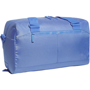 White Polyester <b>Duffel</b> <b>Bag</b> Large Capacity Zipper Closure Sport Fitness Travel <b>Bag</b> - Product Image 3