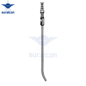 Tubo de Succión Adson de 21 cm / 8-1/2 Pulgadas de Diámetro, 4 mm, Acero Inoxidable, Instrumento Quirúrgico de Succión para Cirugía General ORL - Product Image 4