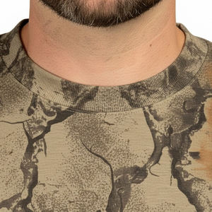 Chemises de sport à manches longues en tissu respirant pour hommes, camouflage sublimé, vente en gros, chemise de chasse professionnelle pour garçons - Product Image 4