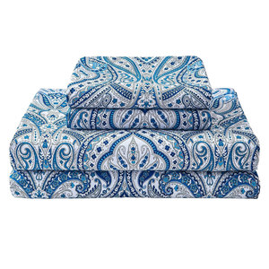 Ensemble de draps de lit modernes en coton polyester solide 600TC, écologiques, de haute qualité, pour la maison - Product Image 3