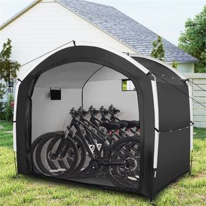 Tenda per Deposito Biciclette da Esterno 7,2 X 5,1 X 6 Piedi, Riparo Impermeabile per 5 Biciclette - Product Image 2