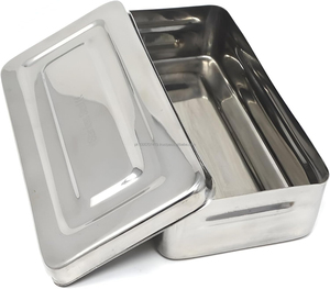 Kit de Instrumentos de Cirugía Básica SWISHER INTERNATIONAL, Fuente de Energía Manual de Alta Calidad, Pinzas de Acero Inoxidable para Cirugía Menor - Product Image 3