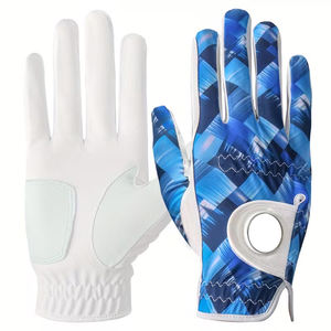 Gants de golf personnalisés pour hommes avec design par sublimation, confortables et tendance, pour le sport et le golf. - Product Image 2