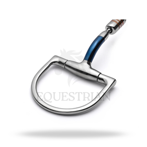 Mors de cheval Hunter D Ring Capsule Sweet Iron pour l'entraînement et le contrôle de l'équitation - Product Image 4
