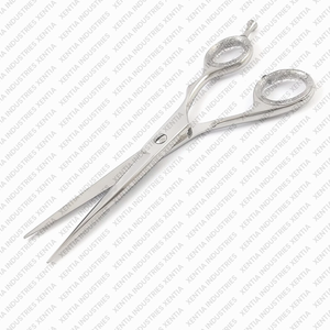 Professional Hair <b>Scissors</b> 5 7 8 Inch Barber <b>Beard</b> Household Cutting Shears Professional Stainless Steel Surgical Instrument - Product Image 4