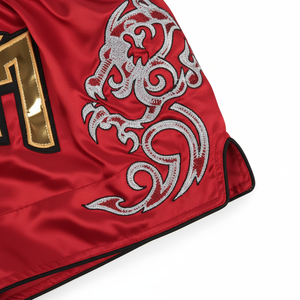 Pantalones Cortos de Boxeo para Hombre y Mujer, Pantalones Cortos de MMA Bordados, Pantalones de Entrenamiento Profesional de Kickboxing para Niños y Niñas, Pantalones de Muay Thai - Product Image 4