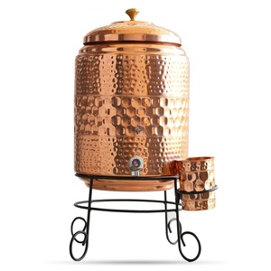 Antique Style Copper Water Dispenser Multi Layer Copper Water Dispenser Colorful Finish Custom Use Copper Water Dispenser - Product Image 1