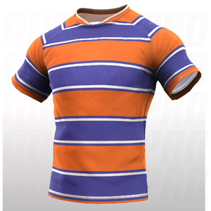 เสื้อรักบี้ผู้ชายไซส์ใหญ่ ระบายอากาศได้ดี เป็นมิตรกับสิ่งแวดล้อม แห้งเร็ว ผลิตโดยผู้ผลิตที่ดี  รับผลิตตามแบบ  ผ้าโพลีเอสเตอร์ 100% - Product Image 6