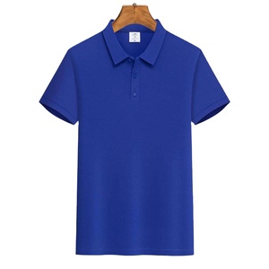 Polo de manga corta para hombre, camiseta informal 100% de algodón con logotipo personalizado, venta al por mayor - Product Image 5