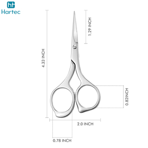 Ciseaux à cuticules de dernière conception avec grande boucle pour les doigts, coupe-ongles professionnel en acier inoxydable pour l'élimination des peaux mortes, pédicure - Product Image 3