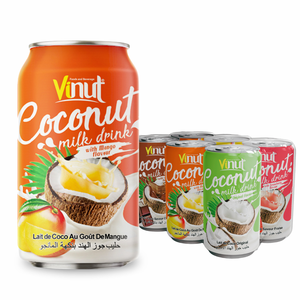 Variedad con sabor a bebida de leche de coco disponible de etiqueta privada-Fabricante de Vietnam, muestra gratis, precio al por mayor OEM/ODM - Product Image 1
