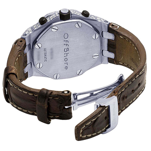 Montre de luxe personnalisée, style hip-hop, sertie de moissanite, en acier inoxydable, mouvement à quartz, avec cadran en verre - Product Image 5