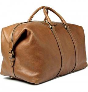 Luxury Leather Duffle <b>Bag</b> for Gym Travel <b>Weekend</b> Trips and Outdoor Activities Custom Leather <b>Bags</b> Manufacturer - Product Image 5