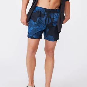 บริการ OEM กางเกงวิ่งฤดูร้อนสำหรับผู้ชาย กางเกงออกกำลังกายมีซับใน กางเกงวิ่งมาราธอนแบบสามส่วน - Product Image 2