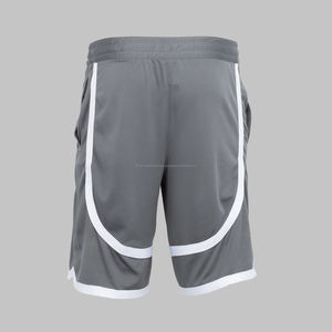 กางเกงขาสั้นผ้าตาข่ายระบายอากาศได้ดีสำหรับผู้ชายกางเกงวิ่งเล่นยิมสองชั้นสำหรับฝึกซ้อมเล่นบาสเก็ตบอลใส่วิ่งโลโก้ได้ตามต้องการ - Product Image 2