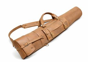 Durable Premium Quality Repellent Leather <b>Gun</b> Cover Convenient Carry Shooting <b>Case</b> for Big Game Hunting High Quality Holster - Product Image 3