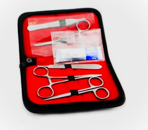 Kit de Suture et d'Entraînement à la Dissection, Ensemble d'Instruments Dentaires Personnalisés en Acier Inoxydable, Coussin en Silicone Durable pour la Pratique Générale - Product Image 4