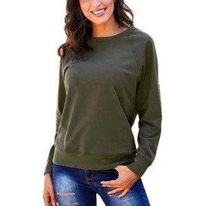 Stylish women sweatshirt crewneck pullover soft cotton fleece and long sleeve top for casual outings comfortable winter wear - Product Image 6