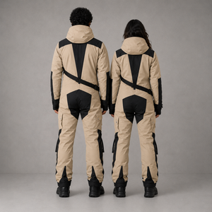 Custom Unisex Heavy Duty Ski <b>Suit</b> Thermal Waterproof Windproof 10,000mm <b>Snow</b> Jacket Bib Pants Adults Front Taped Seams - Product Image 2