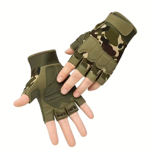 Gants de cyclisme à séchage rapide, respirants, antidérapants, doux, demi-doigts, confortables pour l'extérieur, à manches courtes - Product Image 3