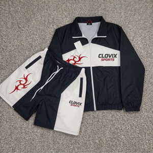 Conjunto de Chaqueta y Pantalones Cortavientos de Moda para Hombre, Traje Deportivo Ligero para Correr y Entrenar al Aire Libre, Cortavientos Deportivo Personalizado - Product Image 5