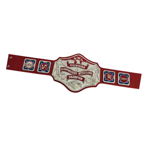 Cinturón de Campeonato de Lucha Libre Profesional NWA, Diseño Rojo Exclusivo, Artículo de Colección de Alta Calidad Personalizado - Product Image 5