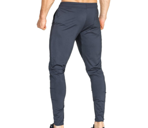 Pantalon de jogging pour homme personnalisé avec logo, en toile de qualité moyenne, avec cordon de serrage, OEM, décontracté, pour le fitness, vente en gros - Product Image 2