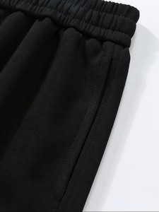 Pantalones Cortos para Hombre Sin Arrugas, Transpirables, con Cintura Ajustable con Cordón, Corte por Encima de la Rodilla, Sensación de Llevar Poco o Nada, Ideales para el Hogar - Product Image 3