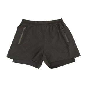 กางเกงขาสั้นออกกำลังกายผู้ชายแบรนด์ดัง แห้งเร็ว สไตล์ไฮสตรีท 2 in 1 สองชั้น สำหรับฟิตเนส กีฬา และวิ่งจ๊อกกิ้ง - Product Image 5