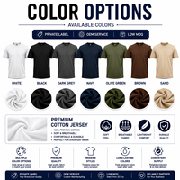 T-shirt en coton uni à col rond et manches courtes, personnalisable avec logo imprimé, respirant, pour hommes – Vente en gros usine