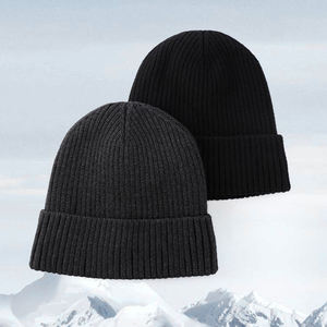 Bonnet unisexe en tricot gaufré, doux et extensible, avec tissu chaud et confortable pour un usage quotidien en extérieur - Product Image 2