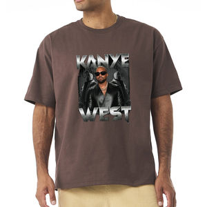 T-shirt en coton 100% de haute qualité avec logo personnalisé imprimé |   Streetwear unisexe |   Écologique |   Sérigraphie |   Marque privée - Product Image 1