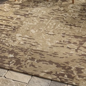 Alfombra decorativa hecha a mano de lana con pelo suave y diseño contemporáneo para espacios residenciales y de hostelería. - Product Image 5