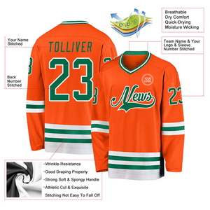 Jersey de Hockey Atlético Elite, Ropa Deportiva Premium con Logotipo de Equipo Personalizado y Detalles de Jugador Personalizados - Product Image 5