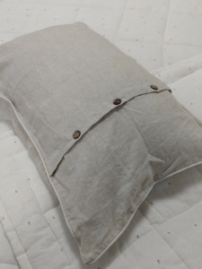 Fundas de Almohada Decorativas de Lino 100% de Alta Calidad, Color Personalizado, para Hogar y Hotel, Impresas, Venta al Por Mayor - Product Image 2