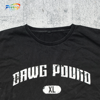 T-shirt Homme Personnalisé Style ERD avec Impression Sérigraphique, Lavage Acide, 200 g/m², 100% Coton, Col Fin, Coupe Boxy Courte