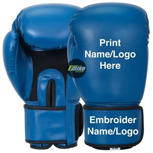 Gants de boxe en PU haute performance, unisexes, avec sangle de poignet sécurisée à scratch pour entraînements sur sac de frappe - Product Image 4