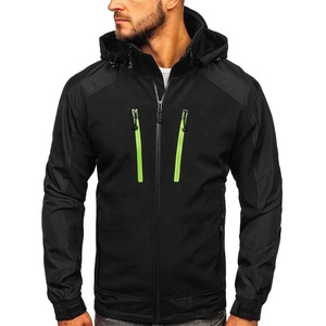 Chaquetas Impermeables Resistentes al Viento, Chaqueta con Capucha Personalizable, Cálida e Impermeable para Senderismo, para Hombre - Product Image 1