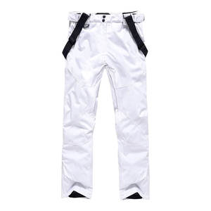 Pantalones de Esquí Impermeables para Hombre, Acolchados y Cálidos para Invierno, con Tirantes Ajustables, Resistentes al Viento y a la Nieve - Product Image 1