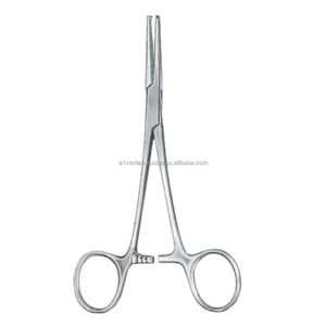 Pinzas Quirúrgicas Curvas Rectas A-1 VERITAS Crile Arteryy de 14 cm, Acero Inoxidable de Alta Calidad, Instrumento Quirúrgico Manual Reutilizable |   Aguja - Product Image 1